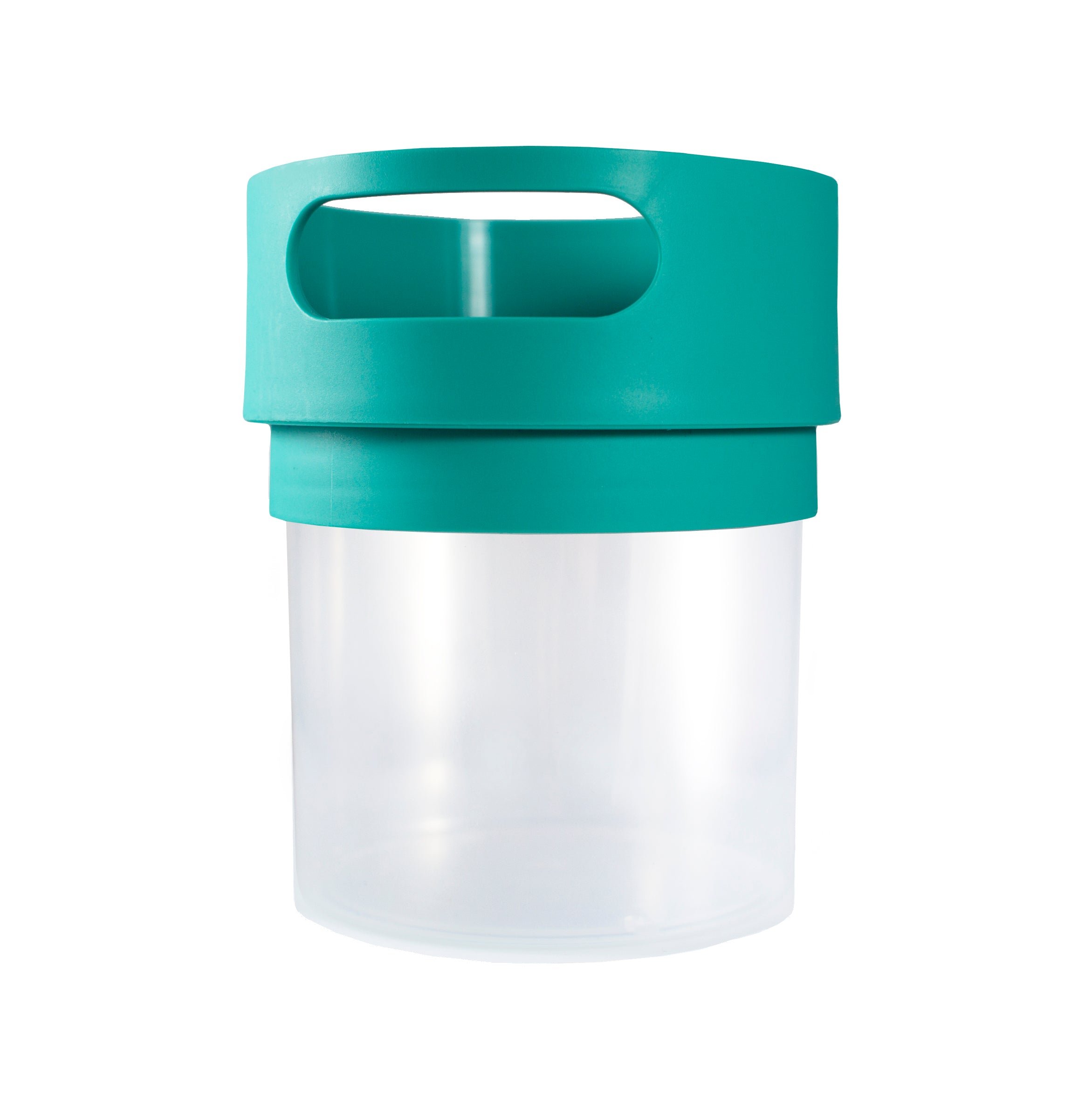 Munchie Mug No-Spill Snack Cup Small Teal, Made in The USA